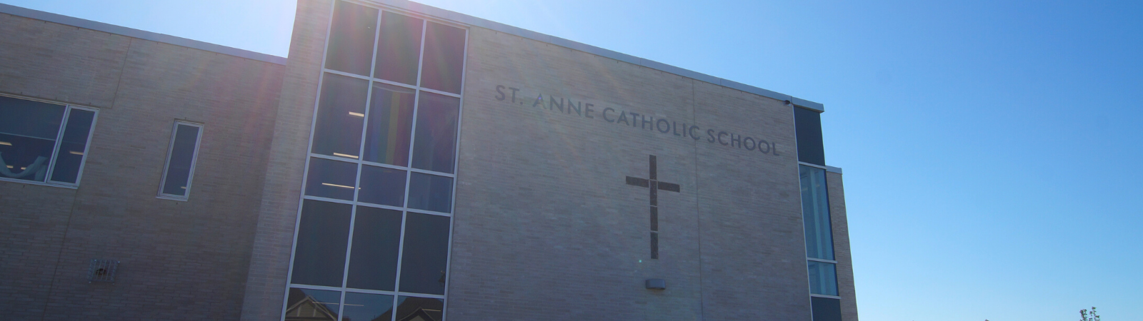 Exterior of St. Anne Catholic School